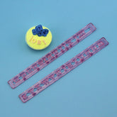 SCROLL LOWER CASE ALPHABET TAPPITS CUTTERS 2 PCS